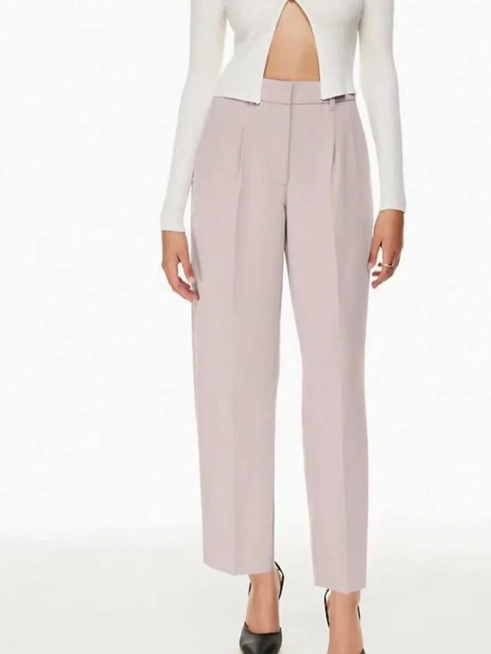Aritzia Cropped Effortless Pant